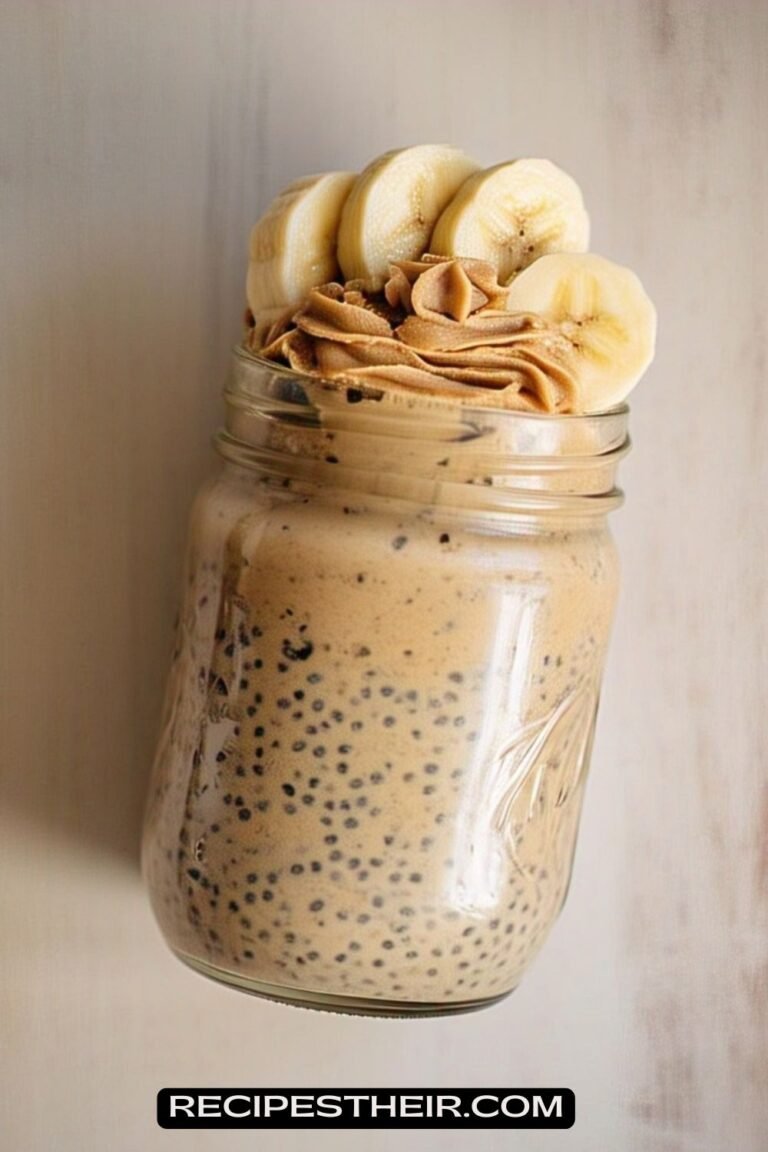 Banana Peanut Butter Chia Seed Pudding