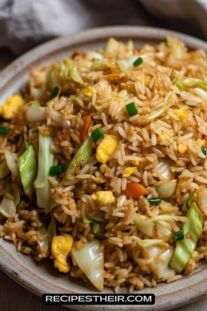 Cabbage Fried Rice