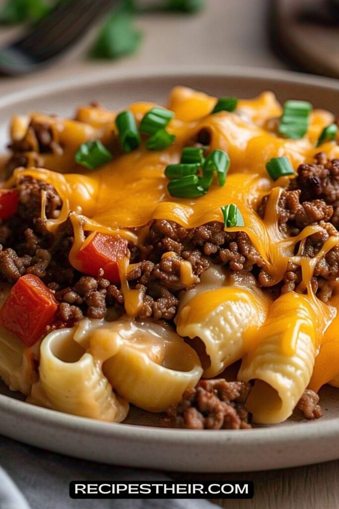Cheesy Taco Pasta