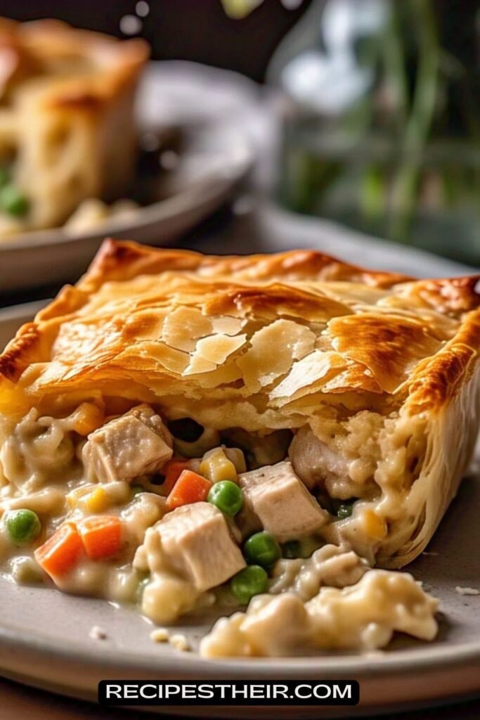 Creamy Chicken Pot Pie Casserole