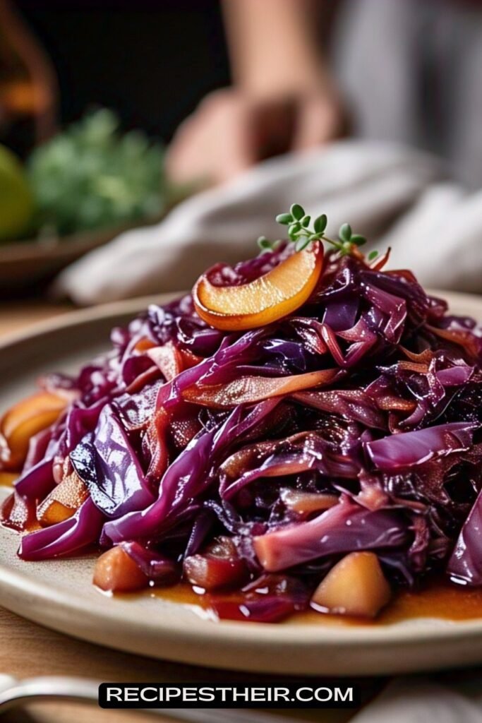 German Braised Red Cabbage