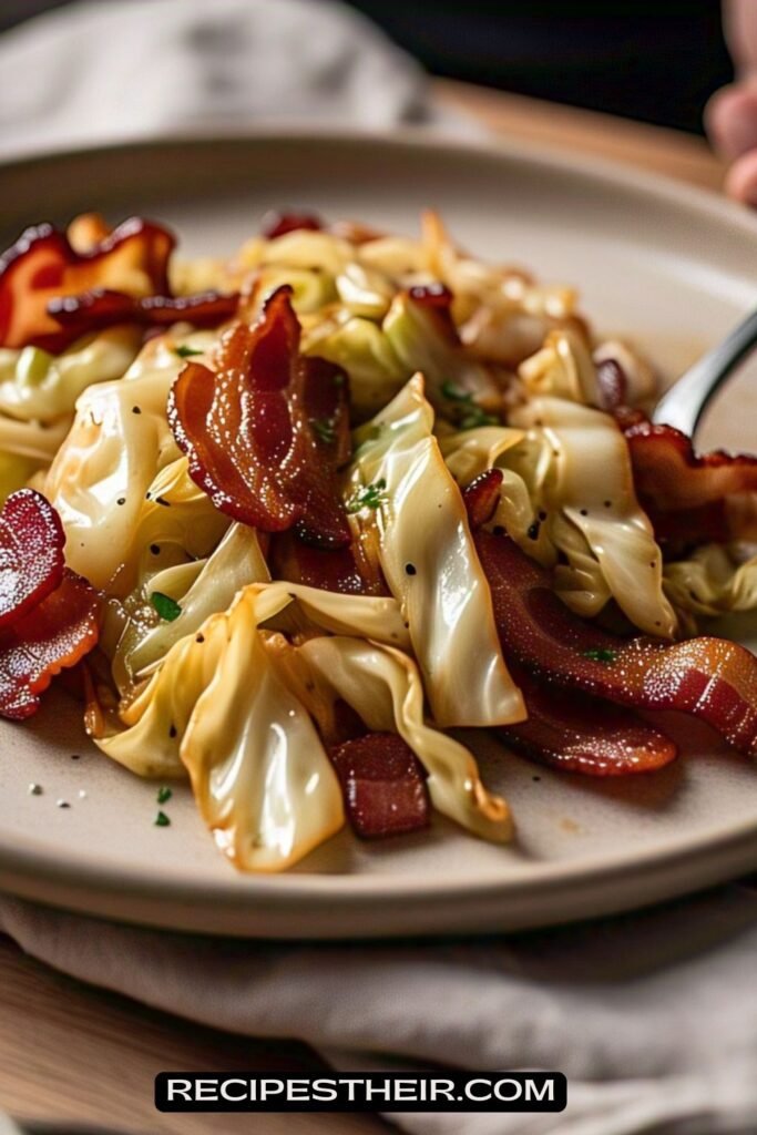Sautéed Cabbage with Bacon