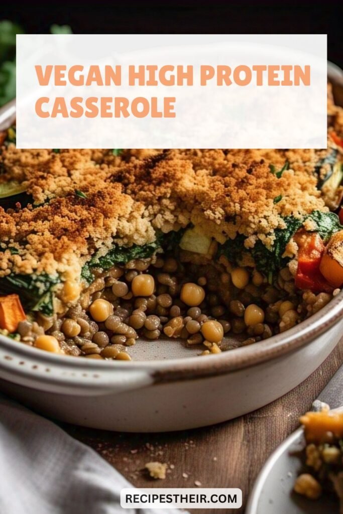 Vegan High Protein Casserole