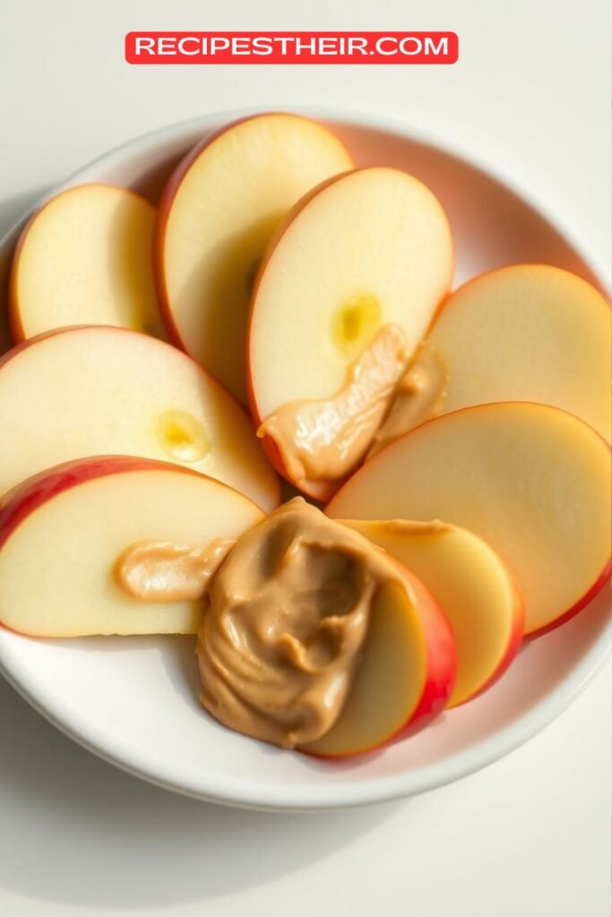 Apple Slices with Almond Butter