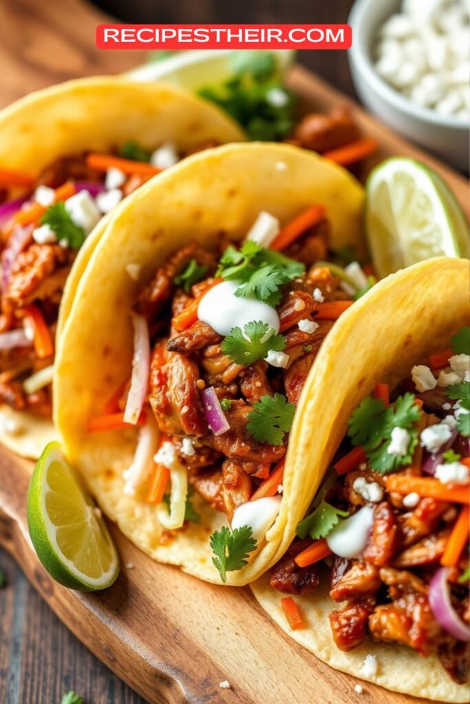 BBQ Chicken Tacos