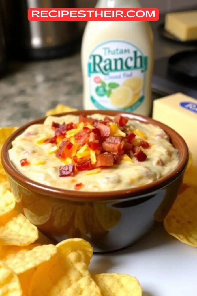 Bacon Ranch Cheddar Dip