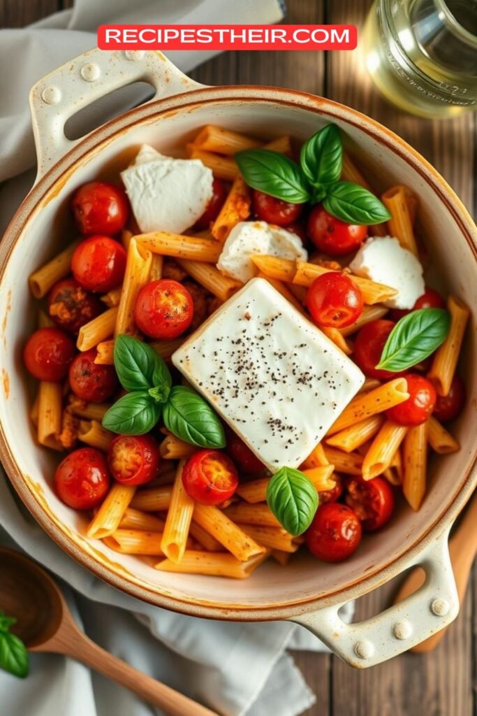 Baked Feta Pasta