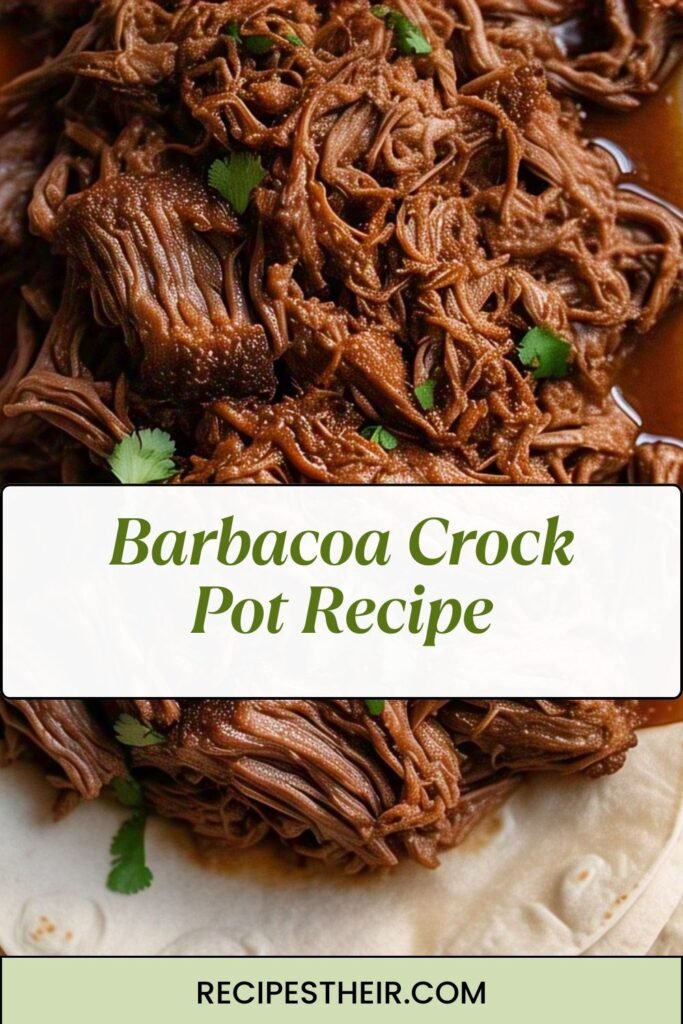 Barbacoa Crock Pot Recipe