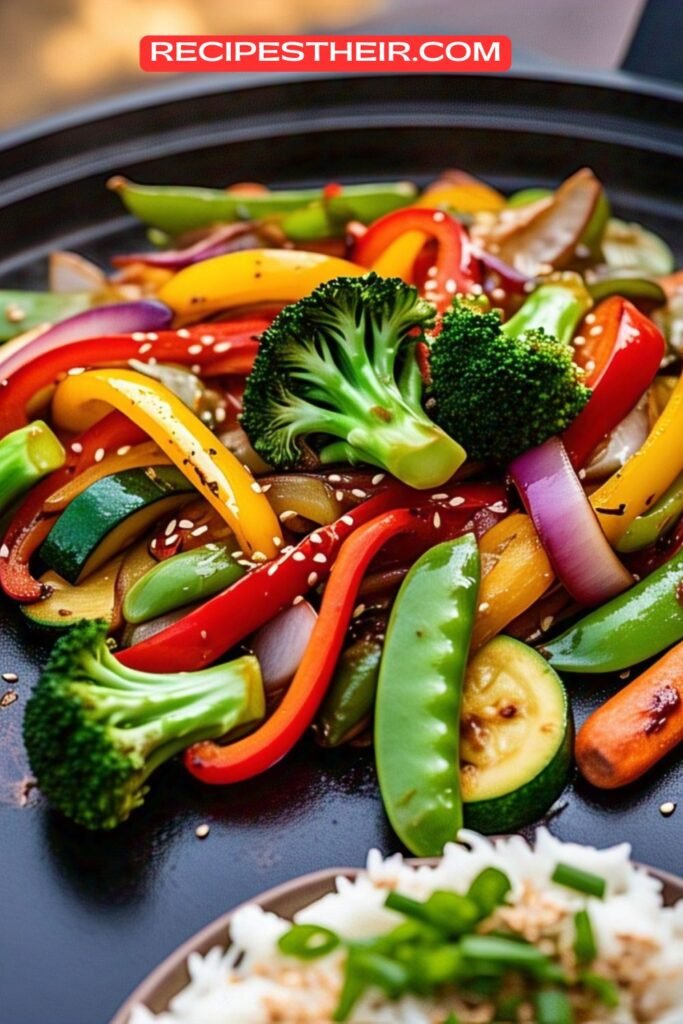Blackstone Veggie Stir Fry