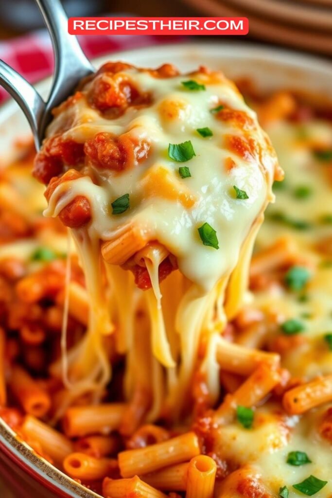 Cheesy Baked Ziti