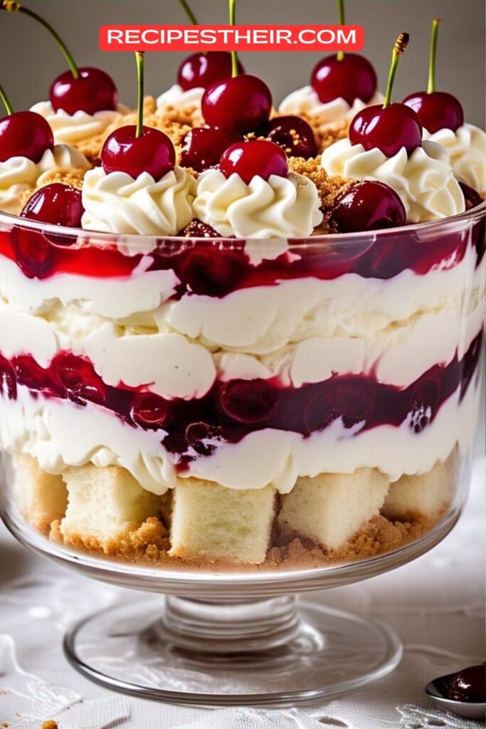 Cherry Cheesecake Trifle