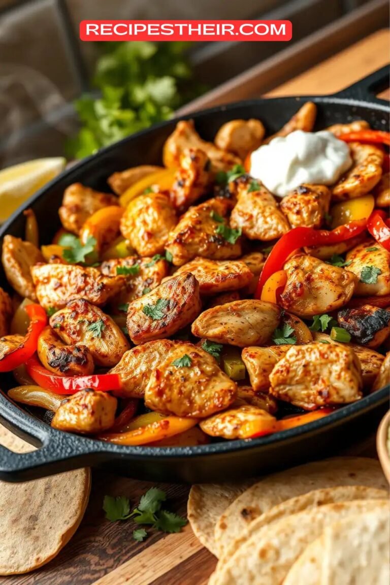 Chicken Fajitas