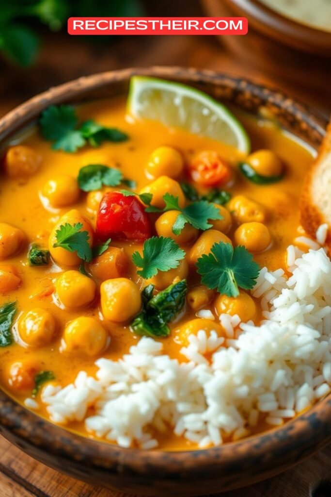Coconut Chickpea Curry