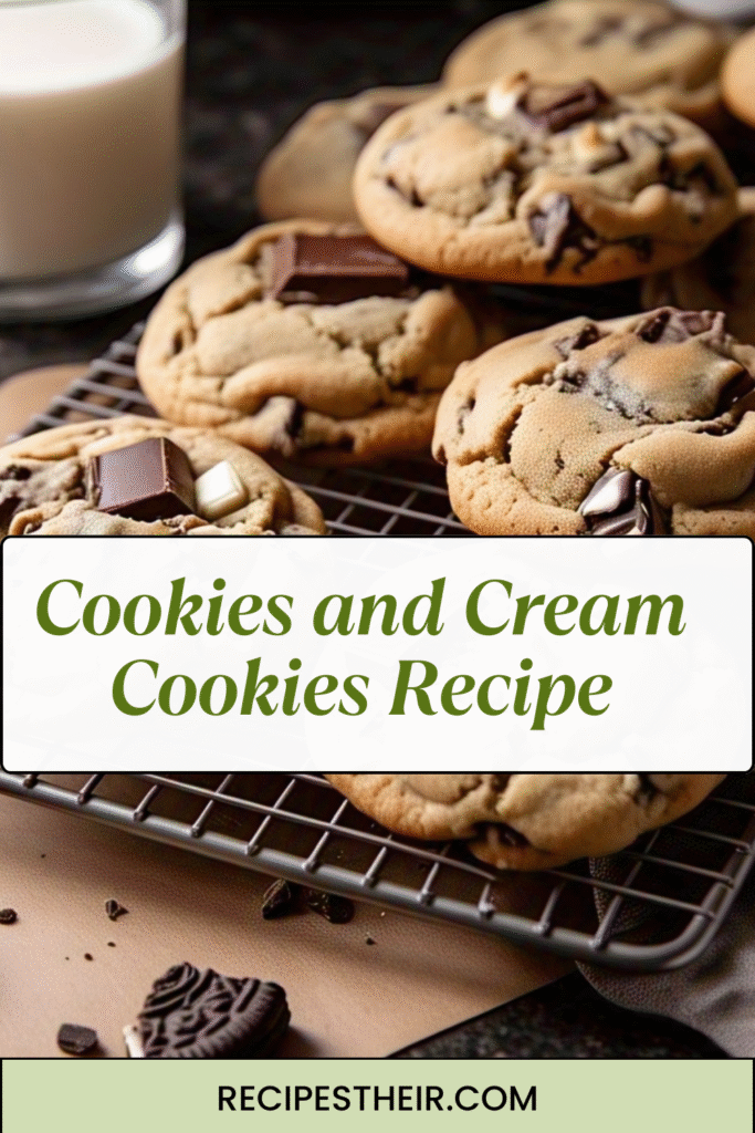 Cookies and Cream Cookies Recipe