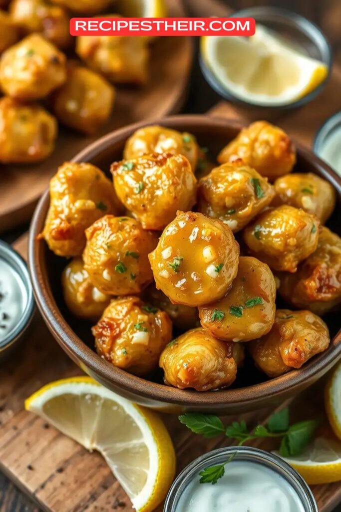 Garlic Butter Chicken Bites