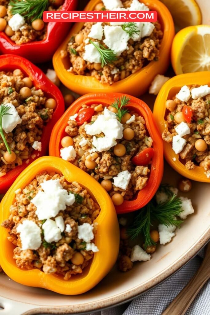 Greek Stuffed Peppers