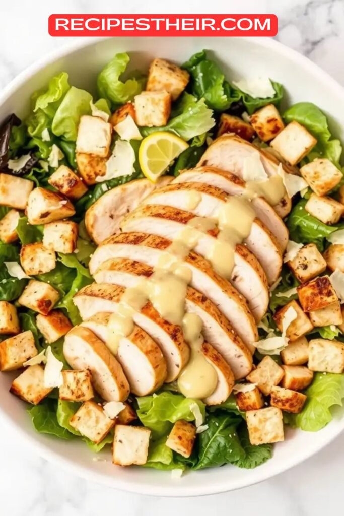 Grilled Chicken Caesar Salad