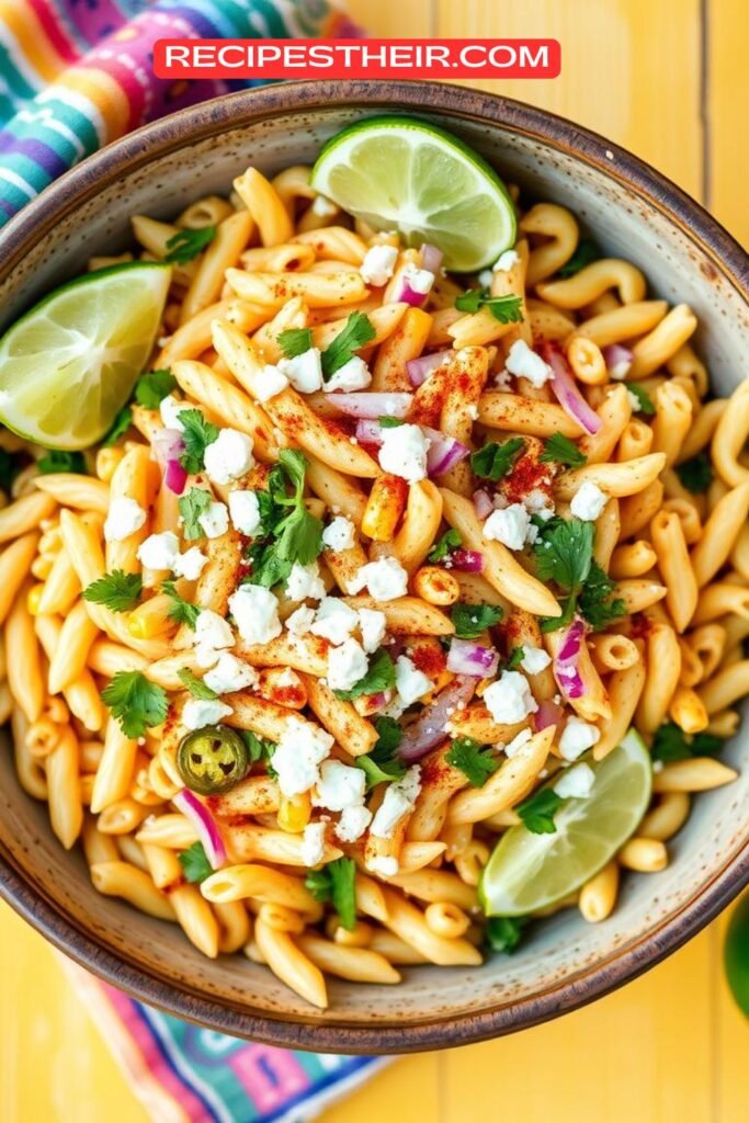 Mexican Street Corn Pasta Salad