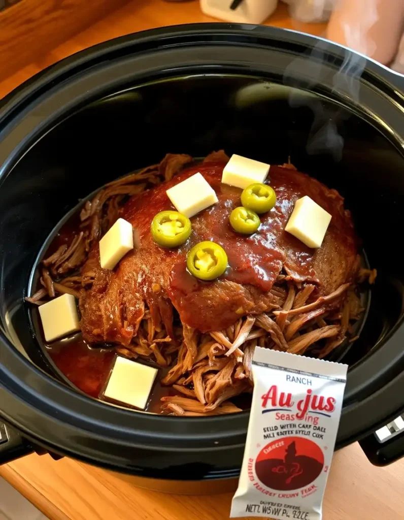 Mississippi Pot Roast (Crock Pot Style)