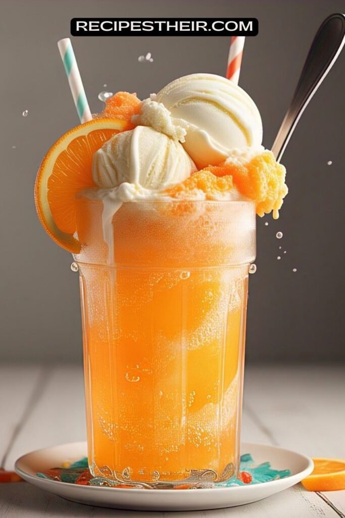 Orange Creamsicle Float