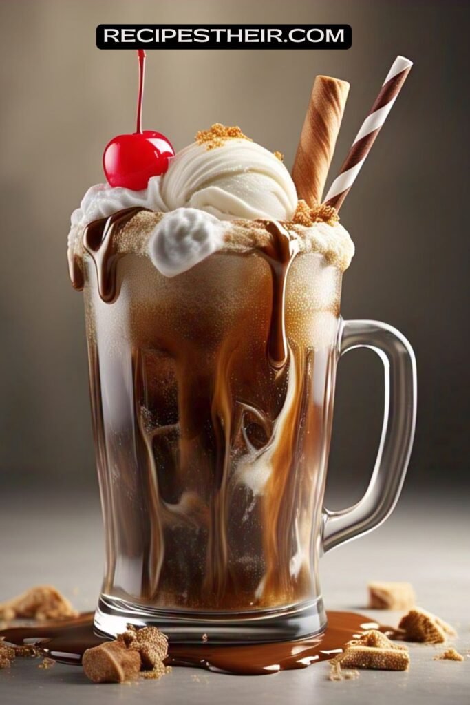 Root Beer Float with a Twist