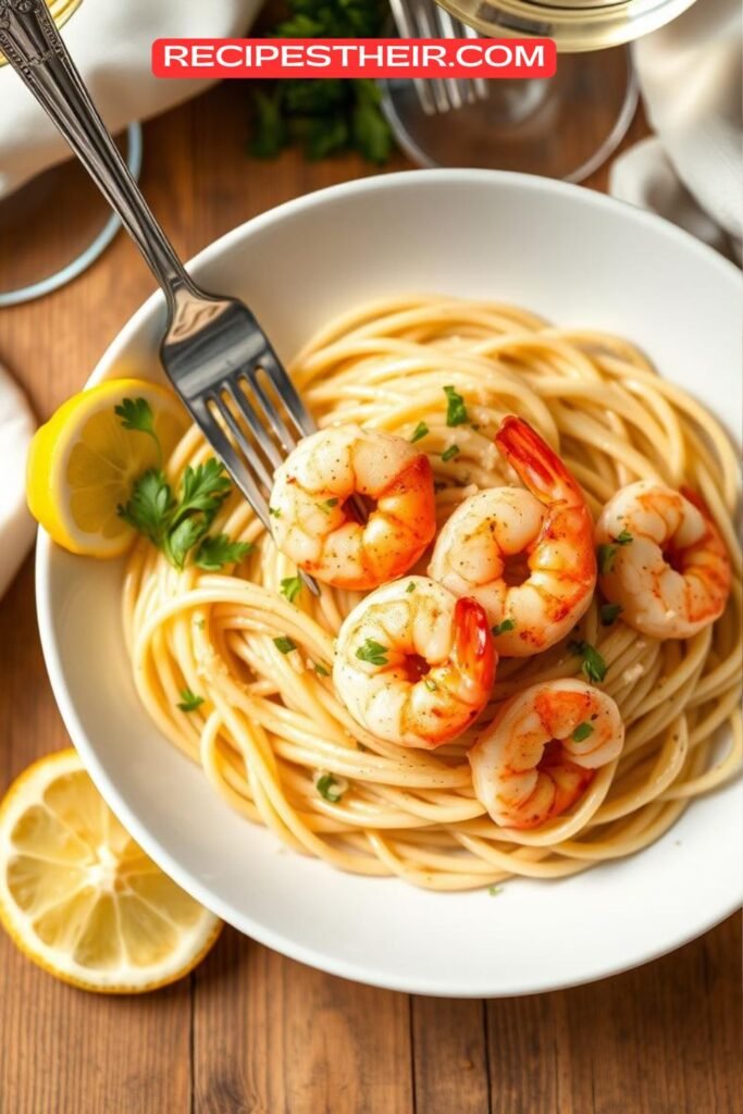 Shrimp Scampi Pasta