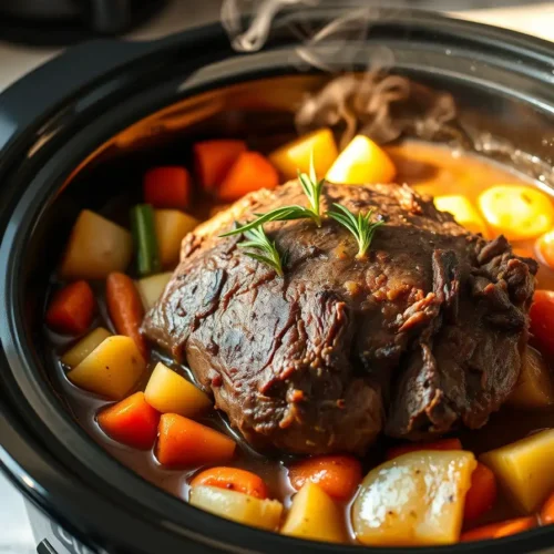 Slow Cooker Chuck Roast