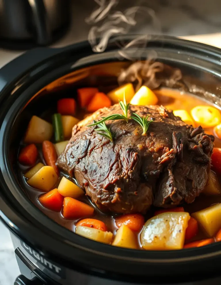 Slow Cooker Chuck Roast