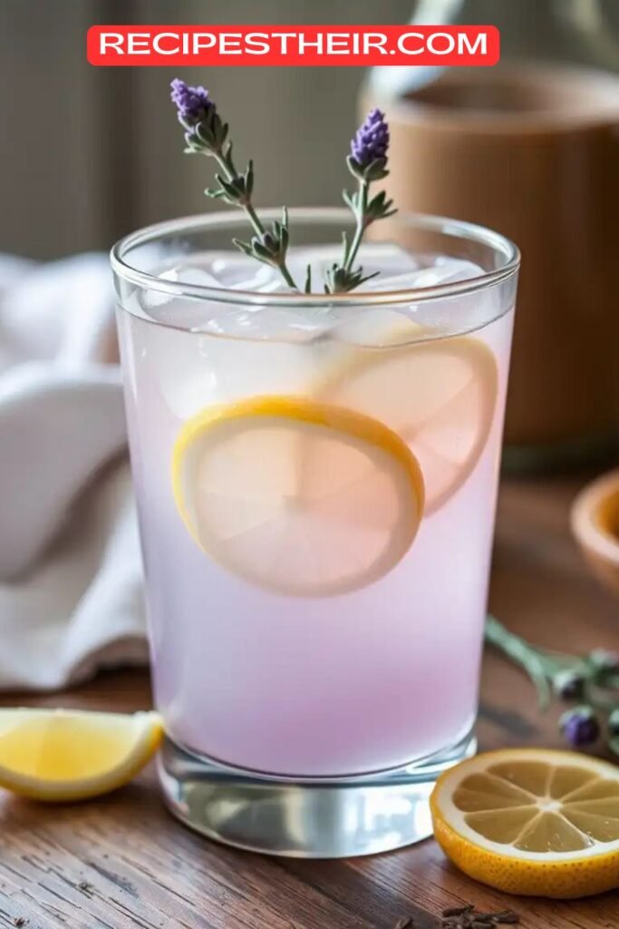 Sparkling Lavender Lemonade