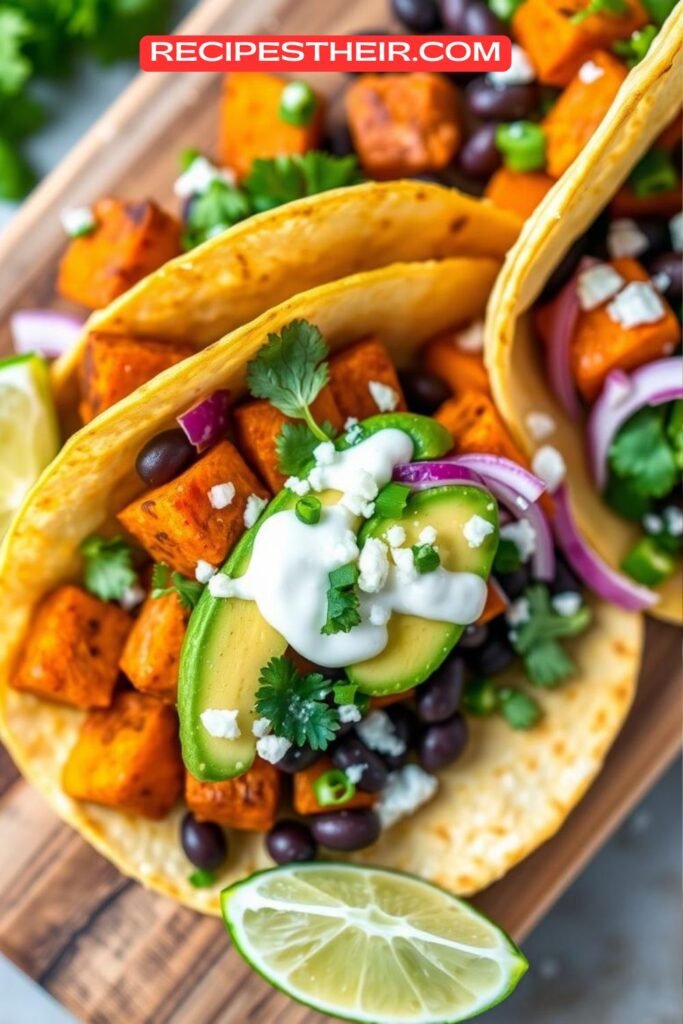 Sweet Potato and Black Bean Tacos