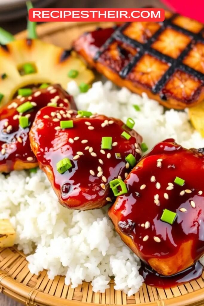 Teriyaki Grilled Chicken Thighs