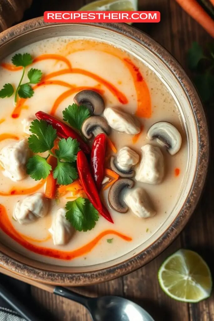 Thai Coconut Chicken Soup