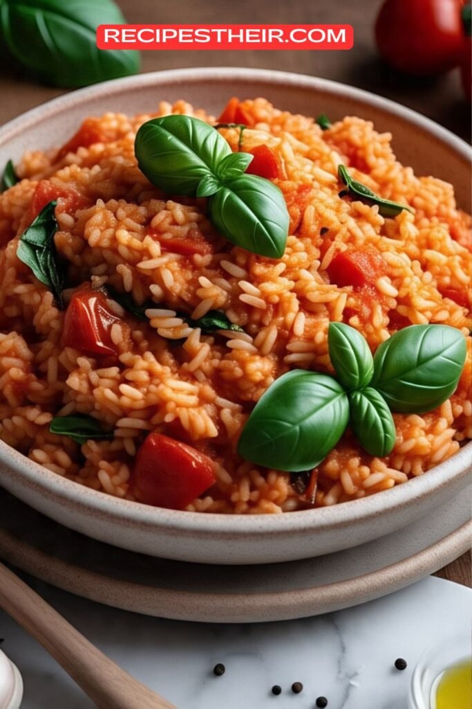 Tomato Basil Rice