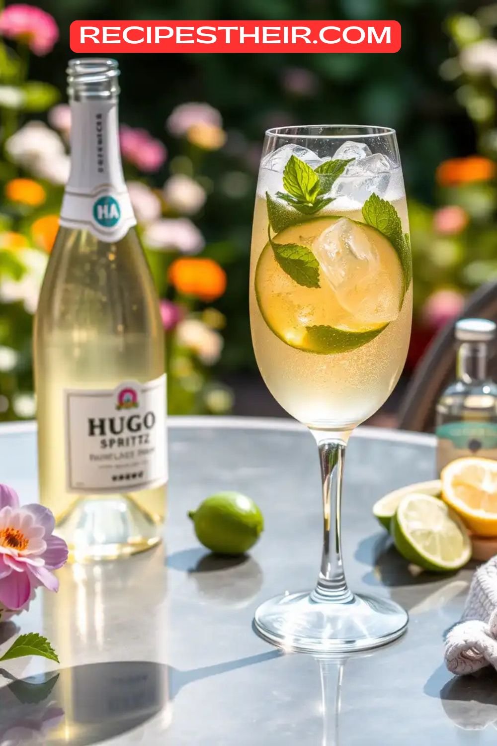 Hugo Spritz Recipe: A Refreshing Summer Cocktail You’ll Love