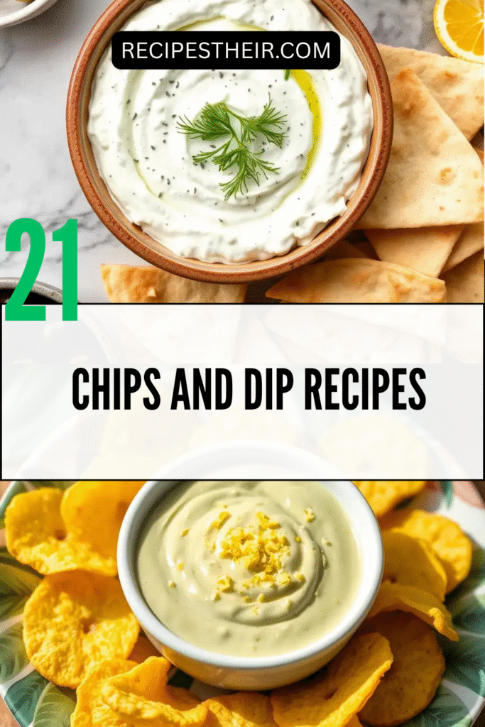 chips and dip recipes