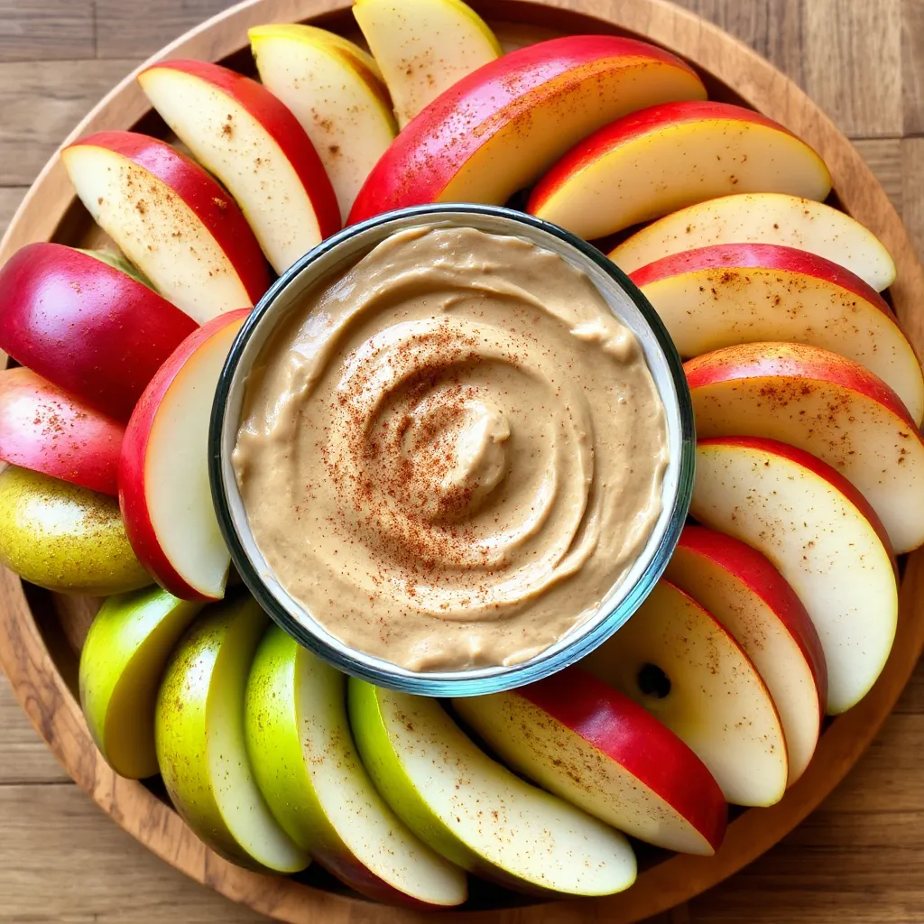 Almond Butter and Apple Slices