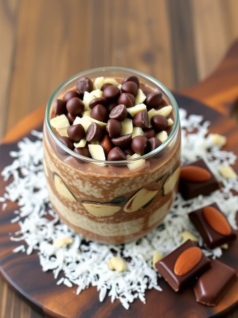 Almond Joy Overnight Oats