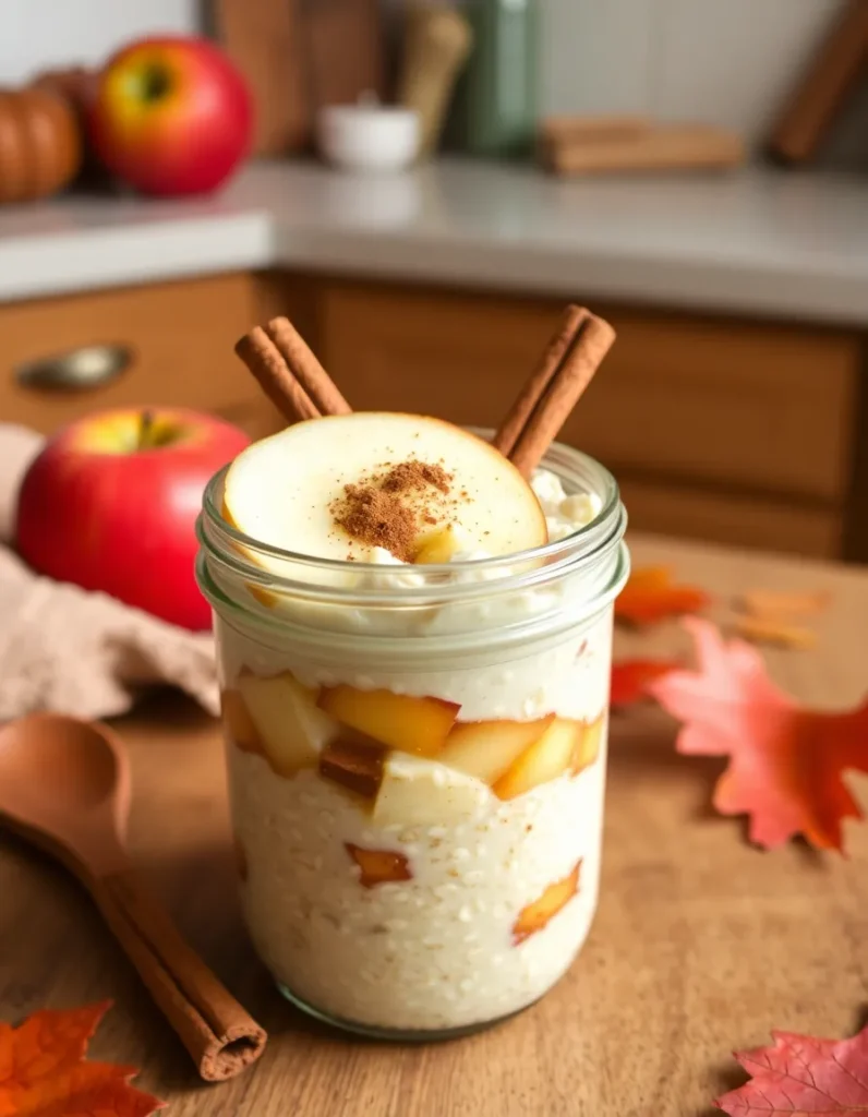 Apple Pie Overnight Oats