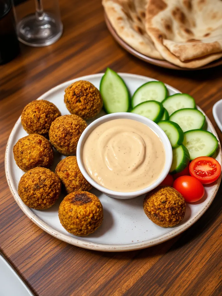 Baked Falafel