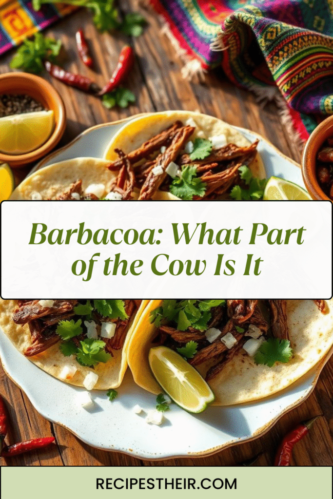 Barbacoa What Part of the Cow Is It