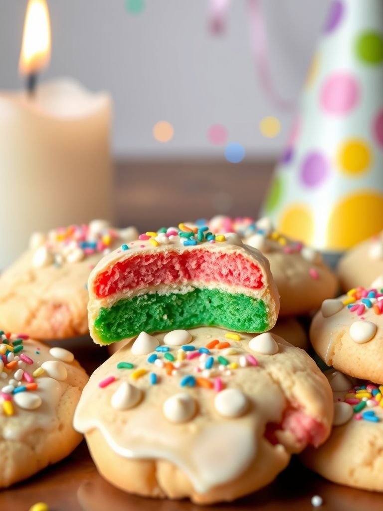 Birthday Cake Cookies