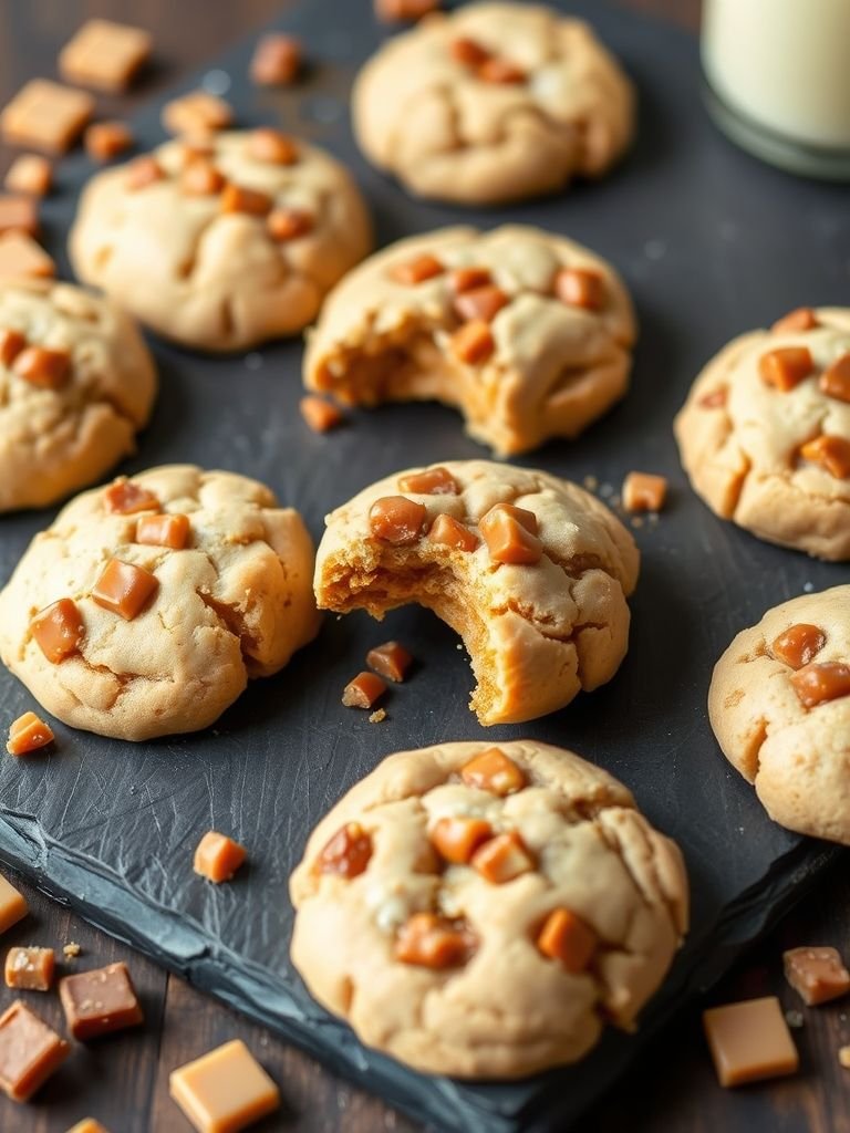 Brown Butter Toffee Cookies