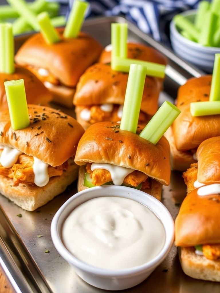 Buffalo Chicken Sliders