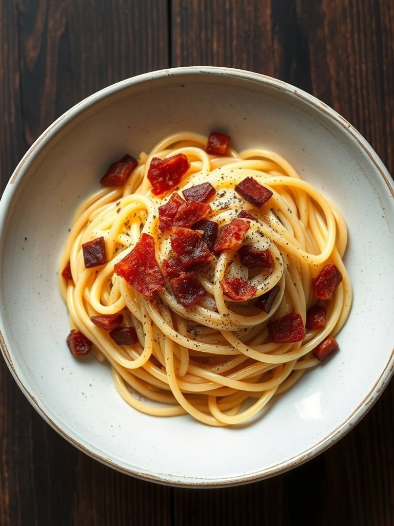 Carbonara with Bacon