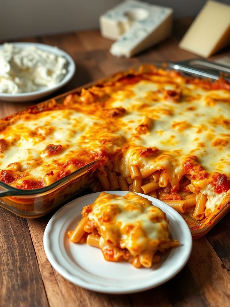 Cheesy Baked Ziti