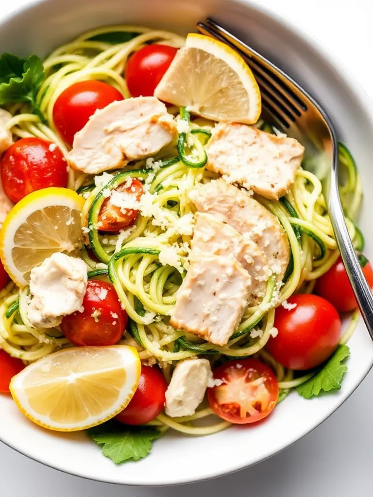 Chicken Zoodle Bowls