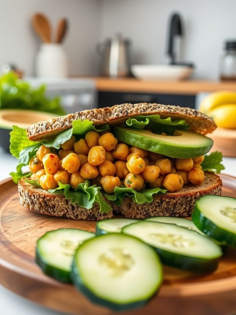 Chickpea Salad Sandwich
