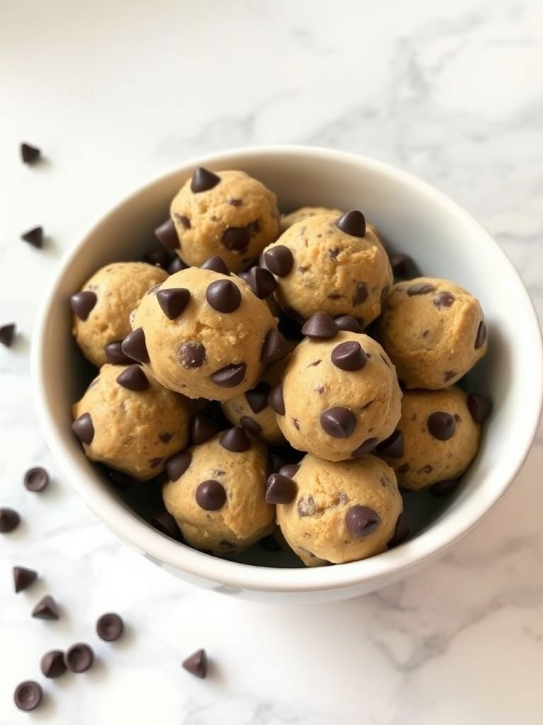 Chocolate Chip Cookie Dough Bites
