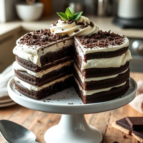 Classic Chocolate Wafer Icebox Cake