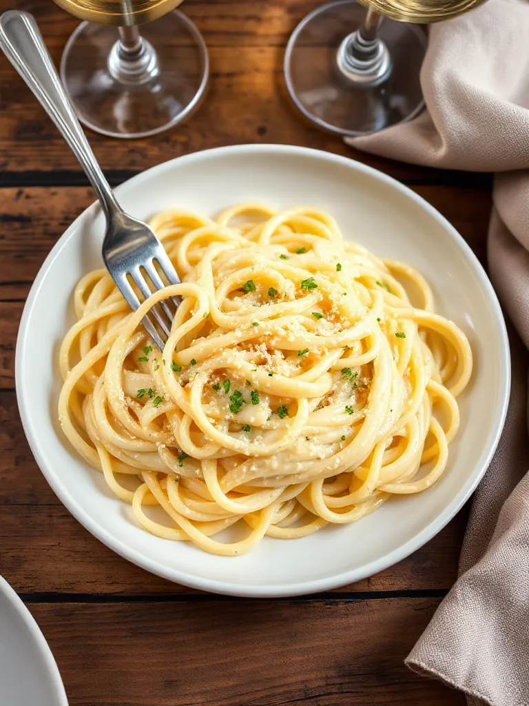 Classic Fettuccine Alfredo